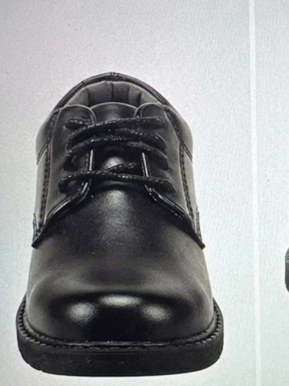 School Issue Scholar 5200 Uniform Shoe (Toddler/Little Kid/Big Kid)Black Leather